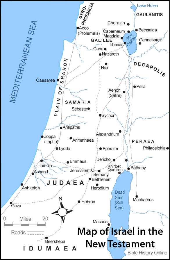 Map-Israel-New-Testament-Times